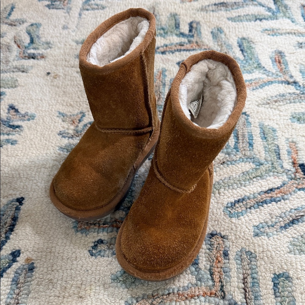 Koolaburra Cozy Faux-Suede Lined Boots - Brown